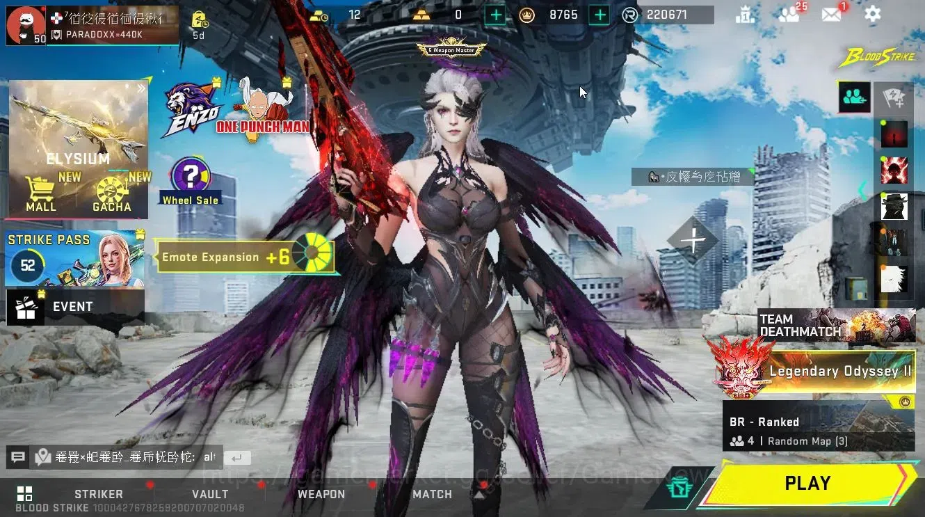 Blood Strike Accounts AMERICA |9 ETERNAL (Nova,VOLT,ZERO,MP5 lv5,Kar98, image 1