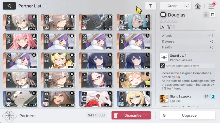 Chaos Zero Nightmare Accounts GLOBAL Lv42|4 SSR[DianaM1,Narja,HugoM1,Veronica]+9 image 9
