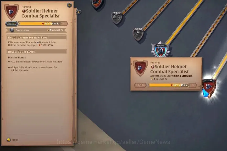 Albion Online Accounts ASIA | 88,3M Total Fame - 9,69M Silver | T8 Fiber  image 10