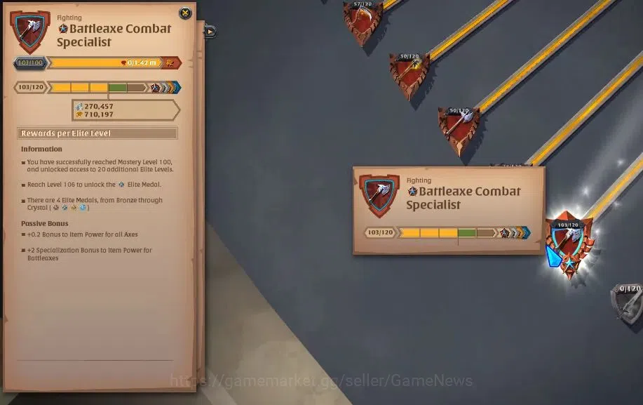 Albion Online Accounts ASIA | 88,3M Total Fame - 9,69M Silver | T8 Fiber  image 13