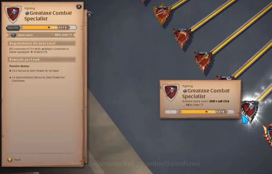 Albion Online Accounts ASIA | 88,3M Total Fame - 9,69M Silver | T8 Fiber  image 14
