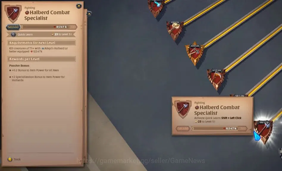 Albion Online Accounts ASIA | 88,3M Total Fame - 9,69M Silver | T8 Fiber  image 15