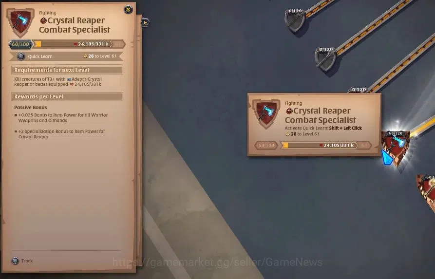 Albion Online Accounts ASIA | 88,3M Total Fame - 9,69M Silver | T8 Fiber  image 20