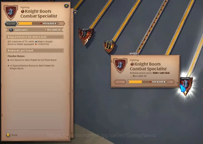 Albion Online Accounts ASIA | 88,3M Total Fame - 9,69M Silver | T8 Fiber  image 7