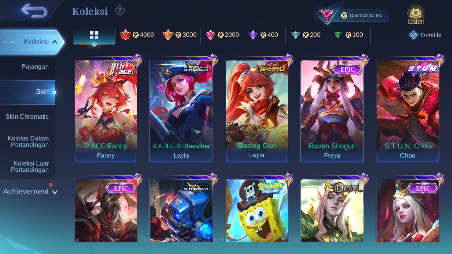 Mobile Legends: Bang Bang Accounts hero 131 | skin 375 | cc benedetta, legend freya,  image 13