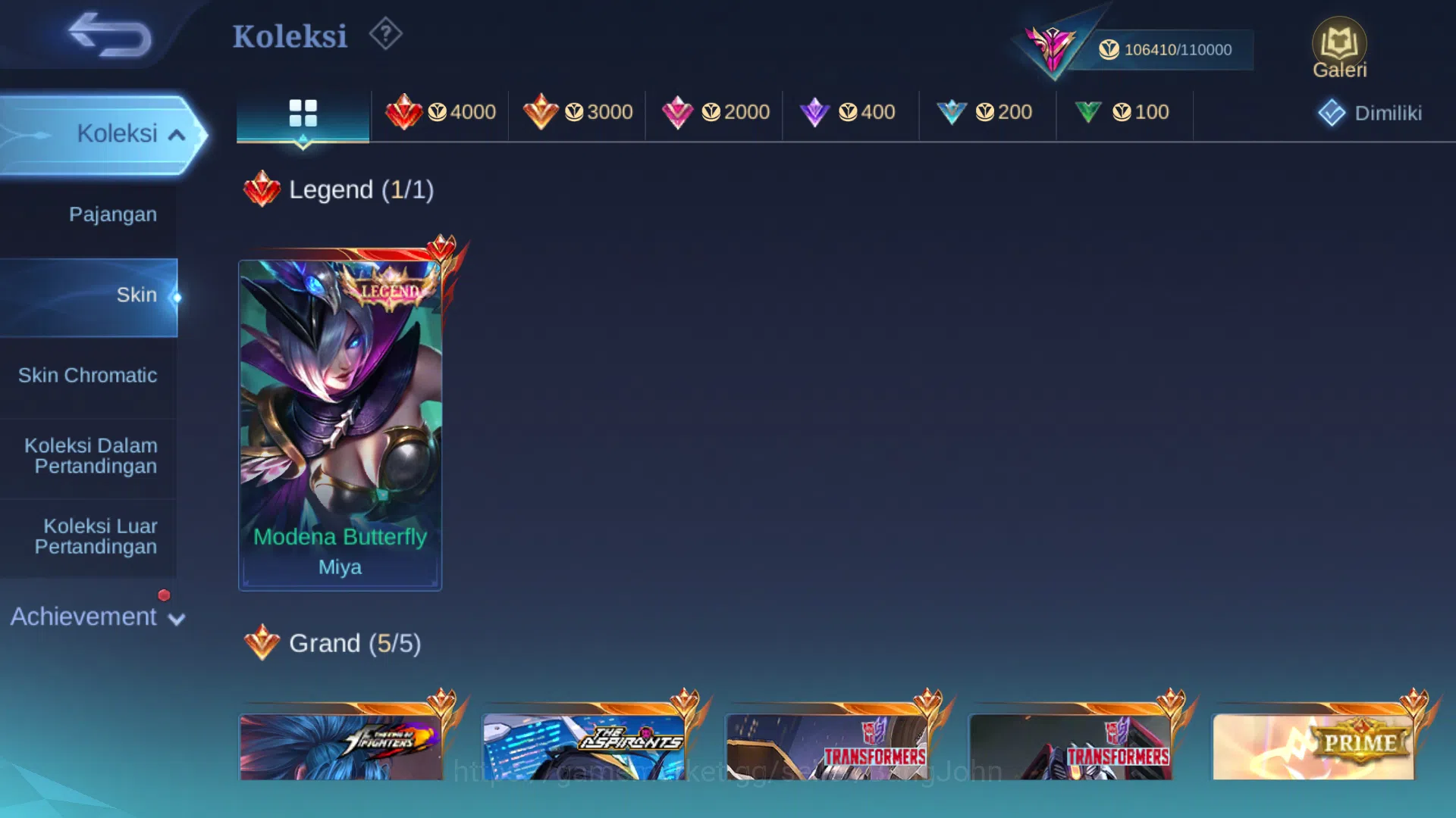 Mobile Legends: Bang Bang Accounts hero 131 | skin 375 | cc benedetta, legend freya,  image 7