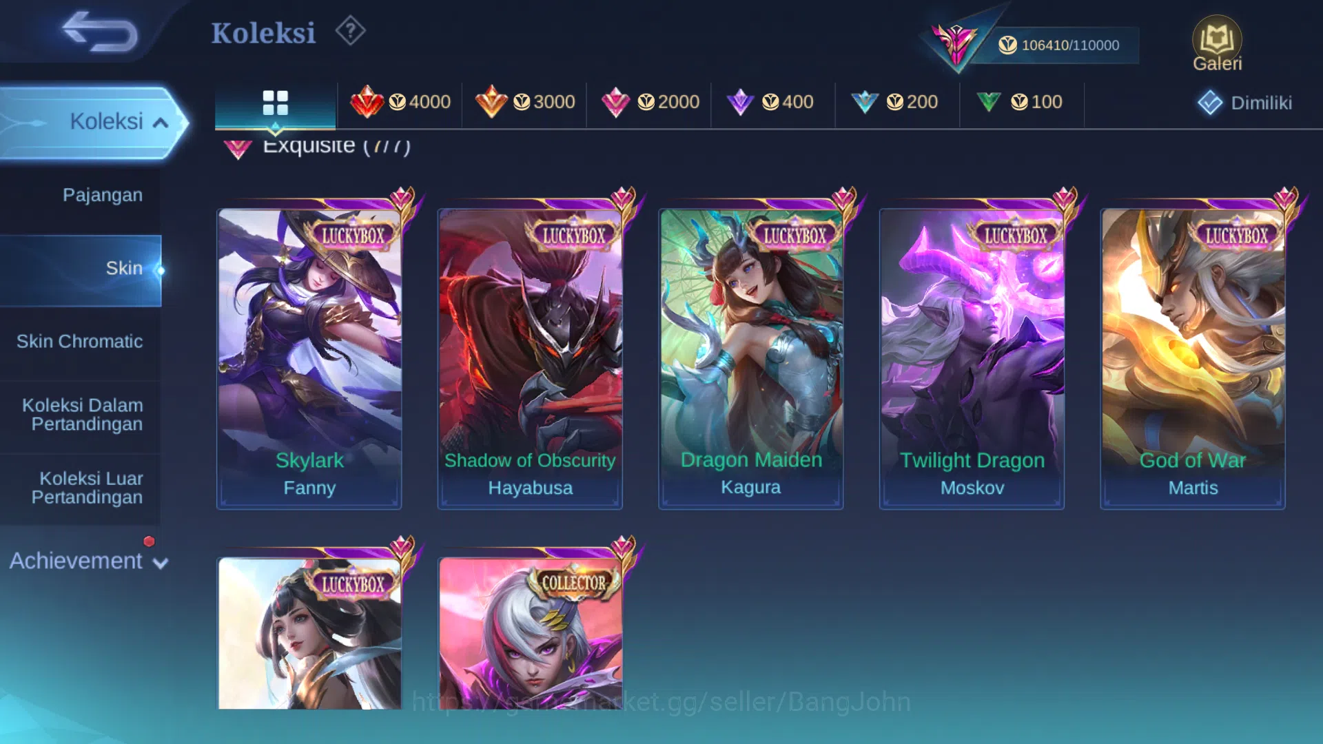 Mobile Legends: Bang Bang Accounts hero 131 | skin 375 | cc benedetta, legend freya,  image 9
