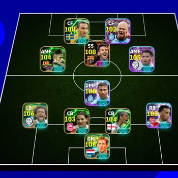 eFootball Accounts Legends & Iconic Players 9 MANAGER BOOSTER | COLECTIVE 3253+,BIG TIME MESSI MSN x NEW ERA,MANY CARD