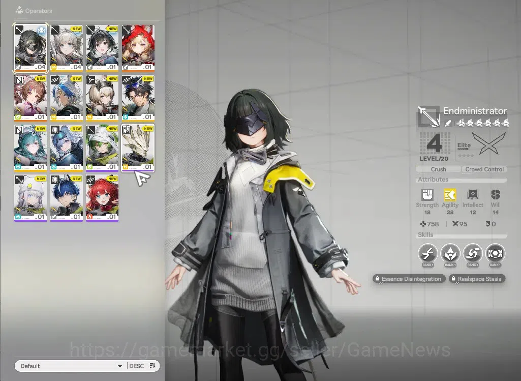 Arknights: Endfield Accounts NA/EU Starter Account | Mi Fu + Weapon Selector | image 2