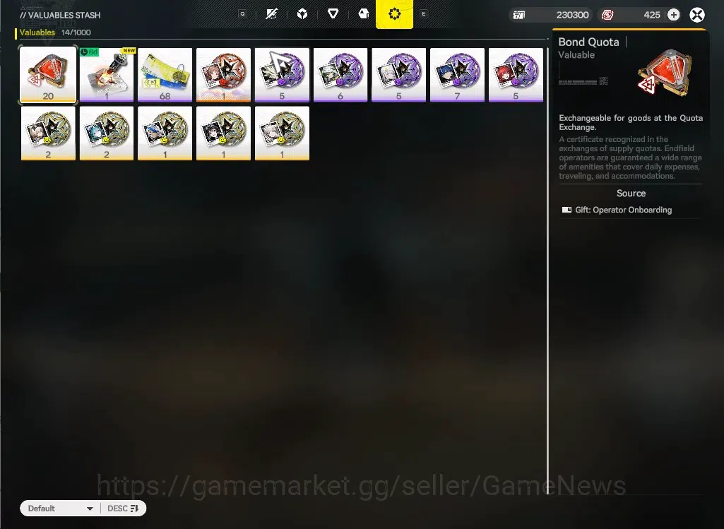 Arknights: Endfield Accounts NA/EU Starter Account | Mi Fu + Weapon Selector | image 8