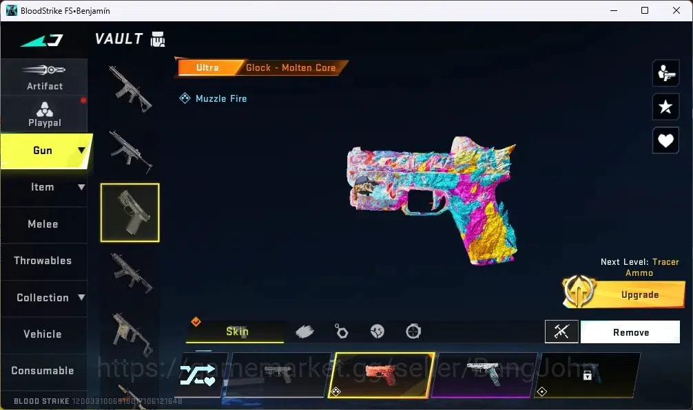 Blood Strike Accounts ASIA |1 ETERNAL:Desert Eagle-Scorpius | 8 COLLAB G image 3