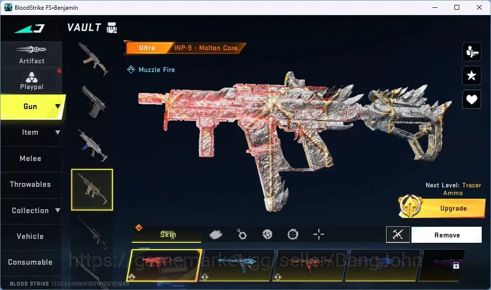 Blood Strike Accounts ASIA |1 ETERNAL:Desert Eagle-Scorpius | 8 COLLAB G image 8