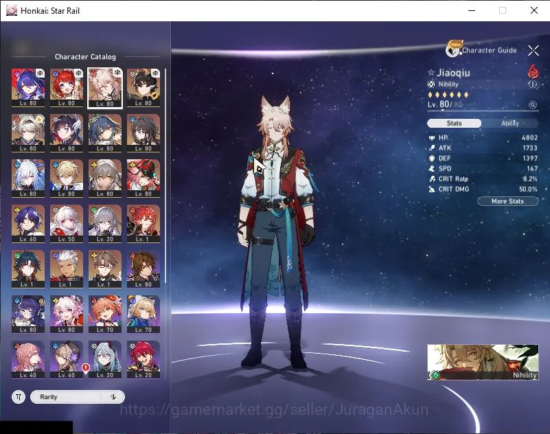 Honkai Star Rail Accounts ASIA|TL 69|12 Limited|(Acheron,Jiaoqiu,Jingliu)+Si image 2