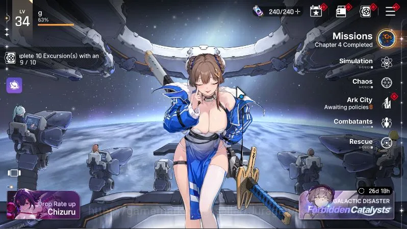 Chaos Zero Nightmare Accounts Global Lv34|MidGame|5 SSR(Luke,Rin,Vero,Renoa,Yuki) 10 SR(BerylM2,CassiusM2) 9 SR Partner