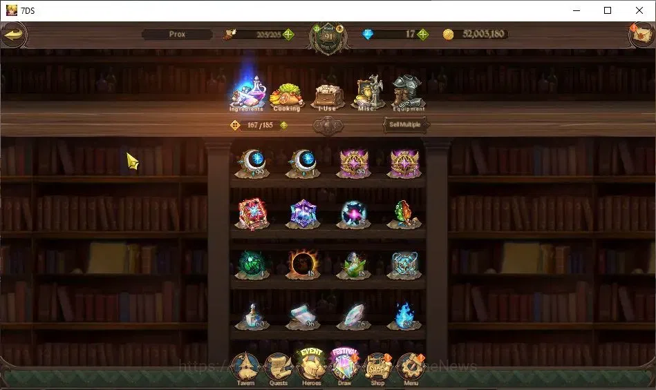 The Seven Deadly Sins: Grand Cross Accounts ASIA|5M CC|36 LS|3 LR+7 UR Collab FireForce,ReZero image 18