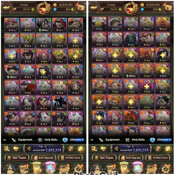 The Seven Deadly Sins: Grand Cross Accounts Endgame #7ds413: 515 DIAMOND!! [GLOBAL] Buff CC 7,8M | Collab Sololev, Konosuba