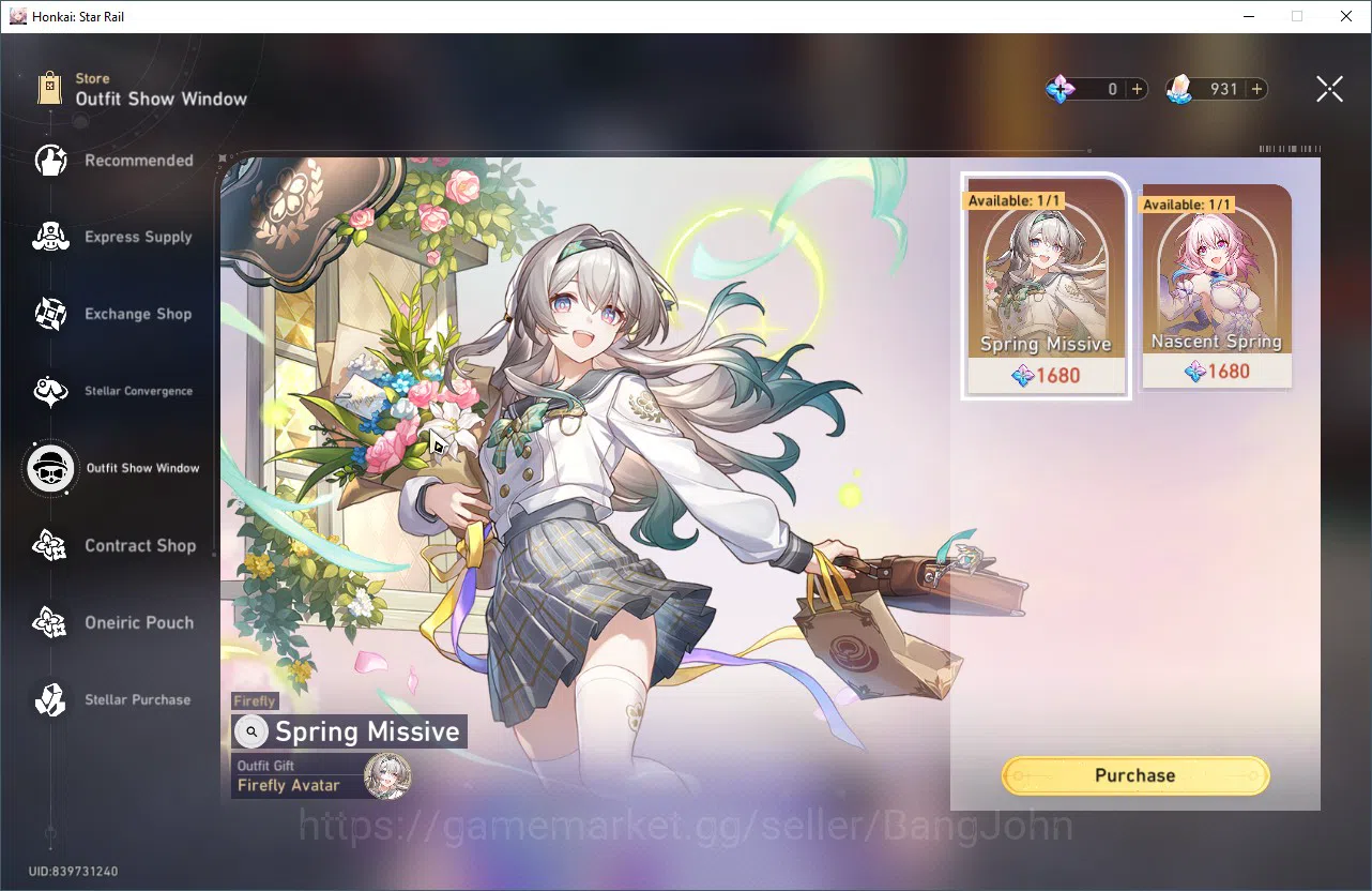 Honkai Star Rail Accounts ASIA | TL 70 | 8 Limit | 210 Golden TicketHSR107B image 11