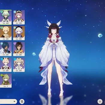 Genshin Impact Accounts Starter ASIA STARTER|AR 25|1 Limit(Columbina)+Diluc,Qiqi|25 Fragile Resin|Bd+Usn