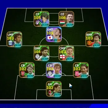 eFootball Accounts Legends & Iconic Players Android|15 Epic Ferenc Puskas,Gabriel Batitusta,Xabi Alonso,Park Ji-Sung,Show