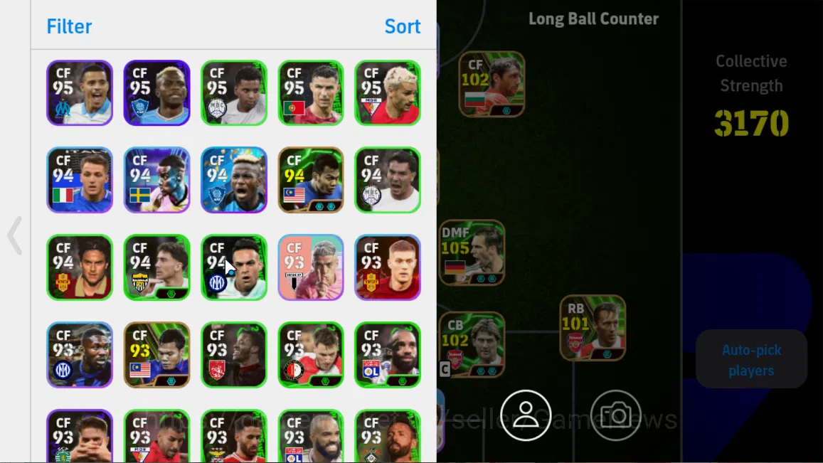 eFootball Accounts Mobile|EdenHazard(PhenomenalPass),Michael Olise(Bl image 3