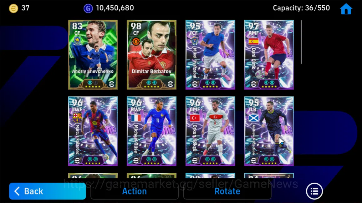 eFootball Accounts Mobile|EdenHazard(PhenomenalPass),Michael Olise(Bl image 5