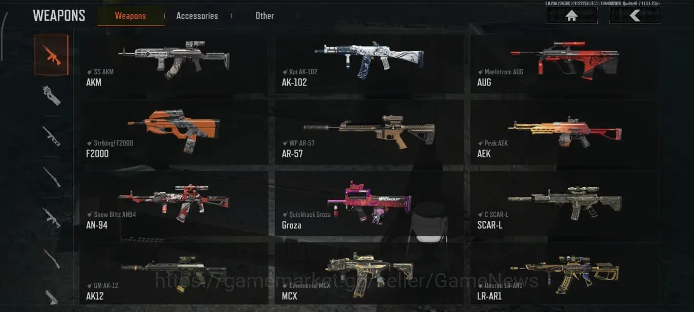 Arena Breakout Accounts Mid-Tier Mobile | Lv 30 | SV 53 M | CV 34.6 M |Koi LR-AR2|Decree LR-AR1 |Decree VSS|More Details 8