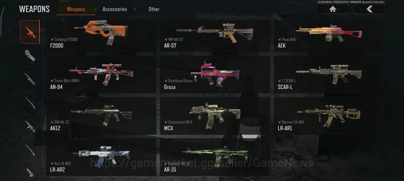 Arena Breakout Accounts Mid-Tier Mobile | Lv 30 | SV 53 M | CV 34.6 M |Koi LR-AR2|Decree LR-AR1 |Decree VSS|More Details 9