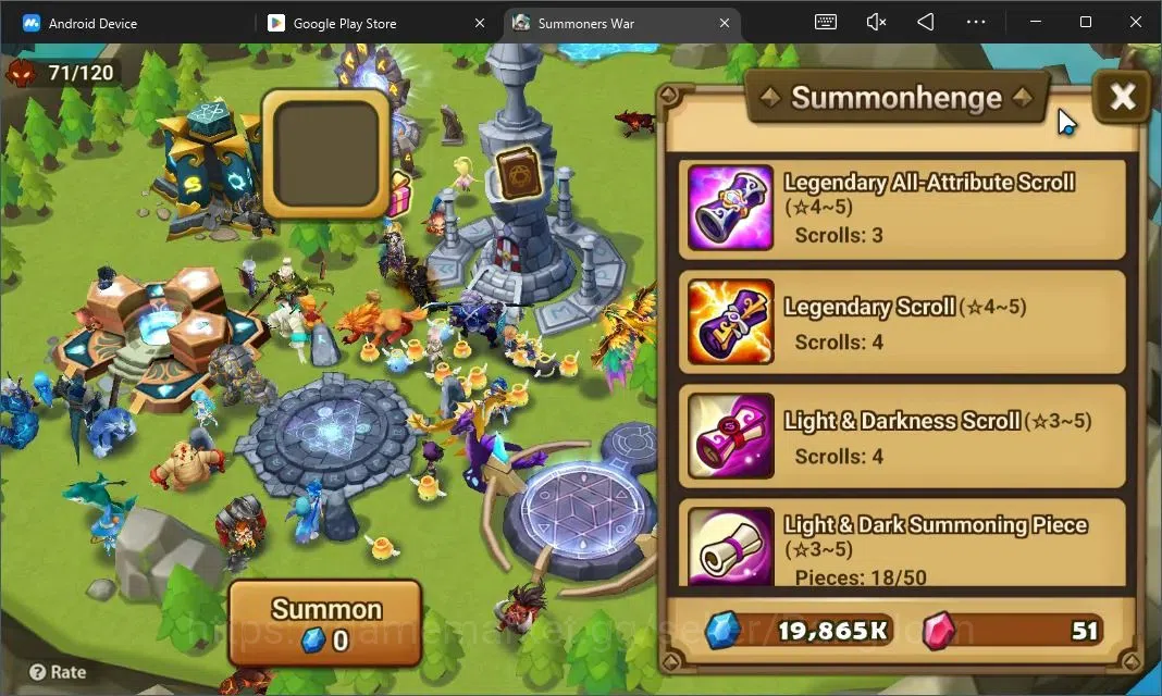 Summoners War: Sky Arena Accounts Starter GLOBAL | NB 5 TESHAR,Starter Gacha 115 12Y+160 11Y Scrool, 3 Legendary All 4