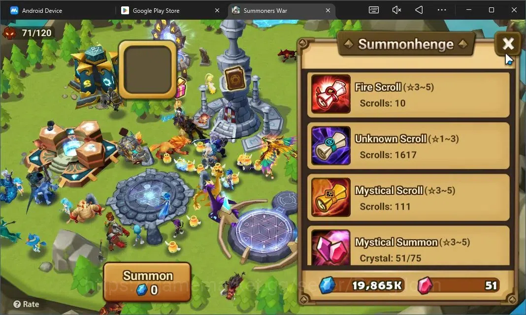 Summoners War: Sky Arena Accounts Starter GLOBAL | NB 5 TESHAR,Starter Gacha 115 12Y+160 11Y Scrool, 3 Legendary All 5
