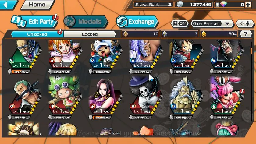 One Piece Bounty Rush Accounts Global|4 META EX|Kozuki Oden,Onigashima Roronoa Zo image 4