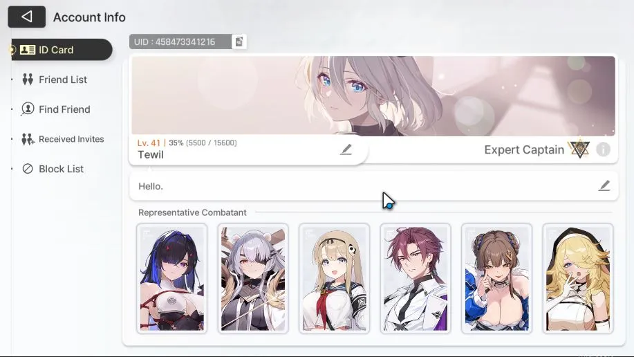 Chaos Zero Nightmare Accounts Global | LV 41 | 6 SSR [Chizuru,Haru,Khalipe,Yuki, image 2