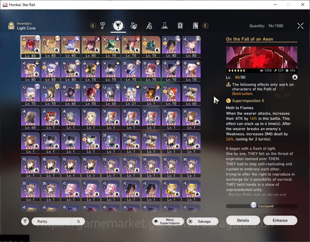 Honkai Star Rail Accounts Mid Game ASIA|TL 70|9 Limited|[Saber,Black Swan,Kafka]+Sign,DanHeng PT,Sunday,Jingliu,Etc|MC 8