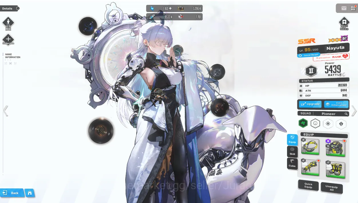 Goddess of Victory: Nikke Accounts SEA | 33 SSR | Liter LB3,Nayuta LB3,Rouge,Blanc,Na image 2