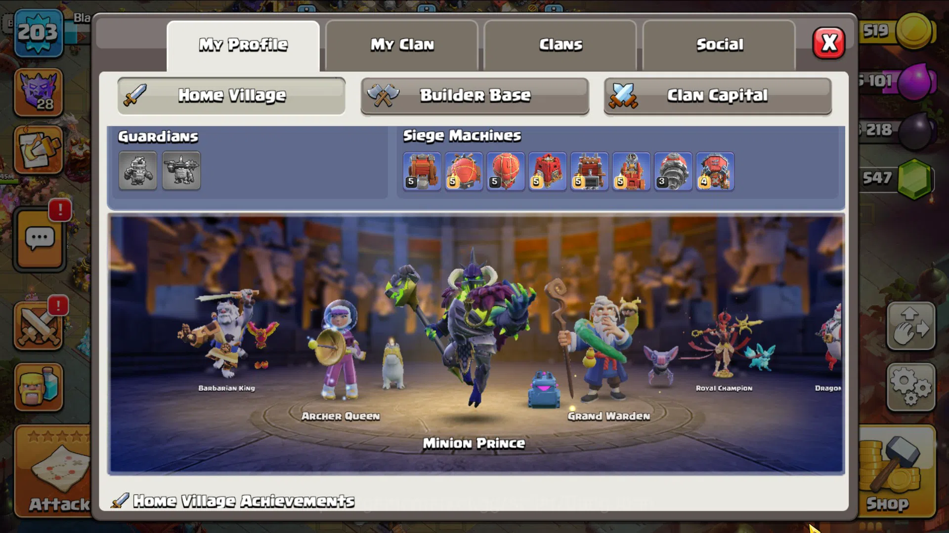 Clash of Clans Accounts TH 17-BH 9|Limit Skin-Scanery XL|4 Equip Max|LVL 2 image 5
