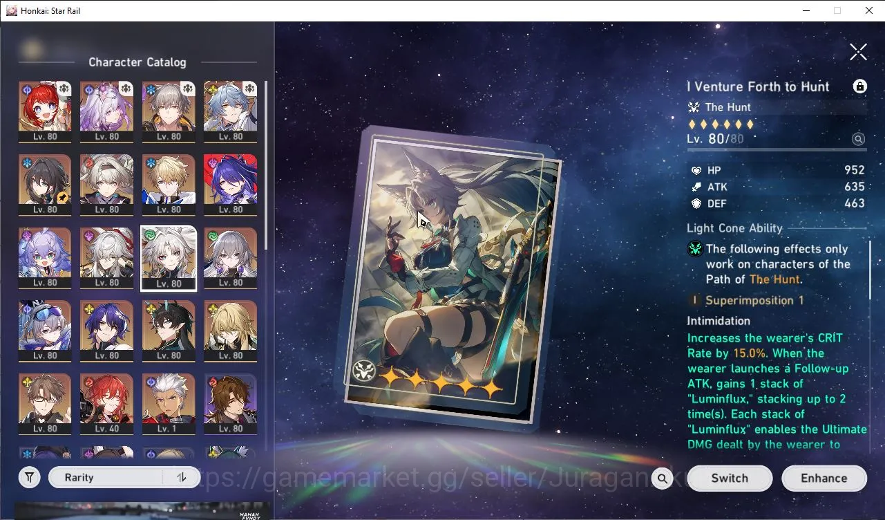 Honkai Star Rail Accounts Mid Game ASIA|TL70|11 Limits 3