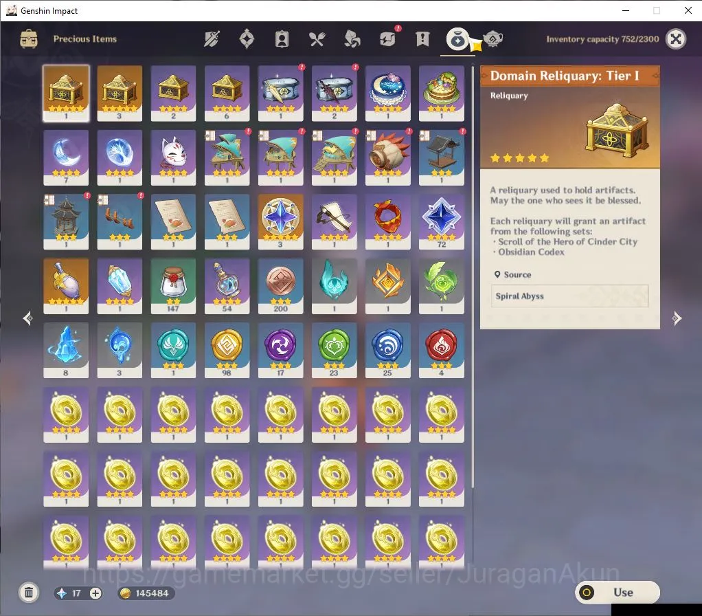Genshin Impact Accounts ASIA|AR57|9 Limited+4 [5 Star Weapon]|Xiao C1,Raid image 5