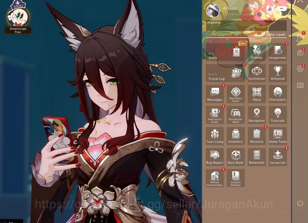 Honkai Star Rail Mid Game ASIA|TL 70|Firefly Team|16 Limit|[Phainon,Feixiao, image 1