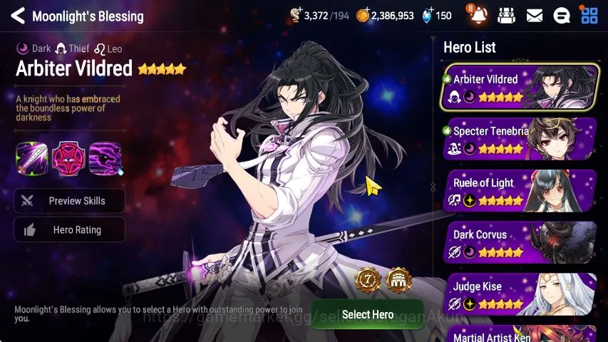 Epic Seven Accounts Starter Global Unverif|Fresh Starter|Low Progress|2 ML(Desert Jewel Basar, Har setti)+Iseria|Bless 7