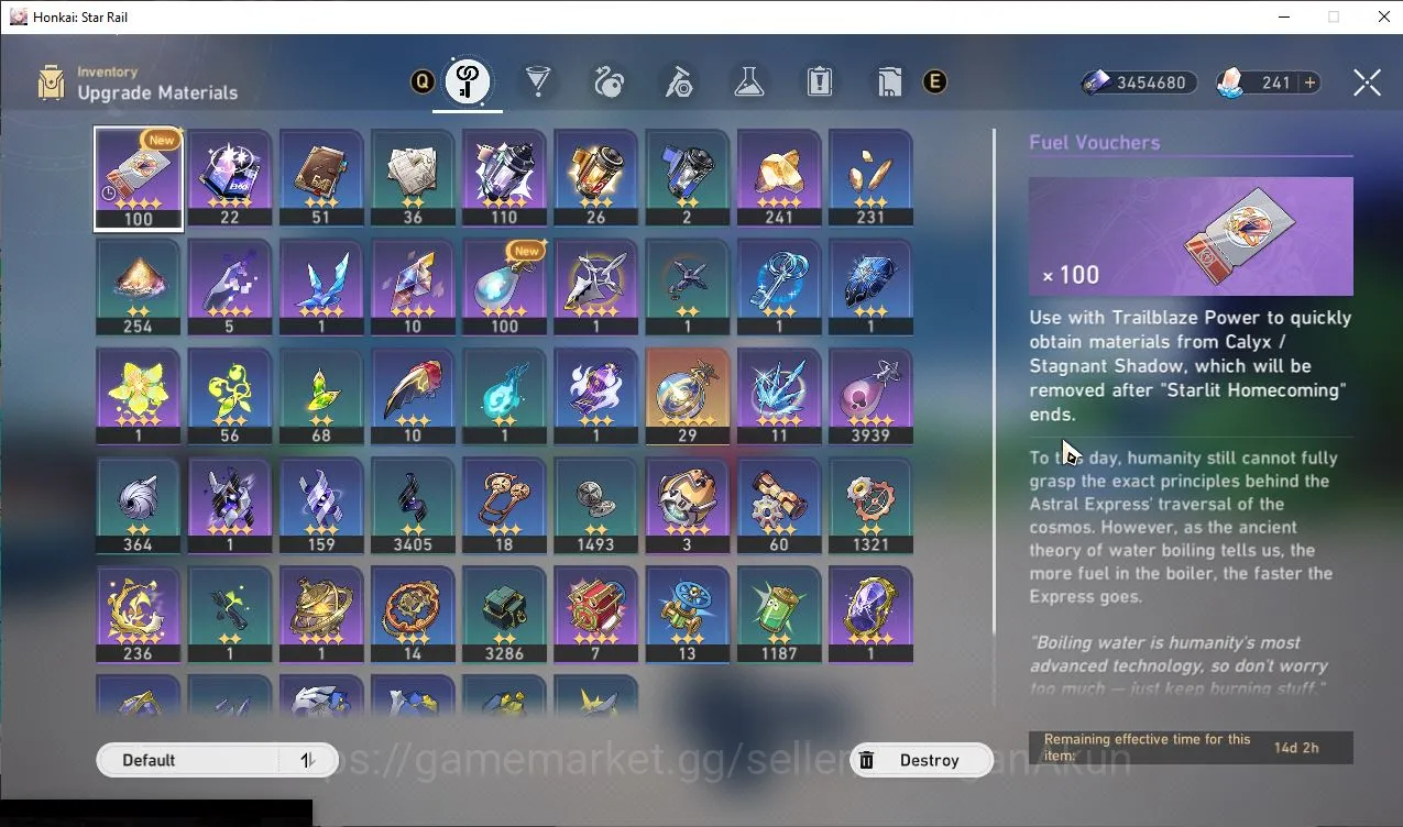 Honkai Star Rail Accounts Mid Game ASIA|TL65|4 Limited [Saber+Sign,Archer+Sign,Cerydra,Phainon,Catorice]|2,9K 3
