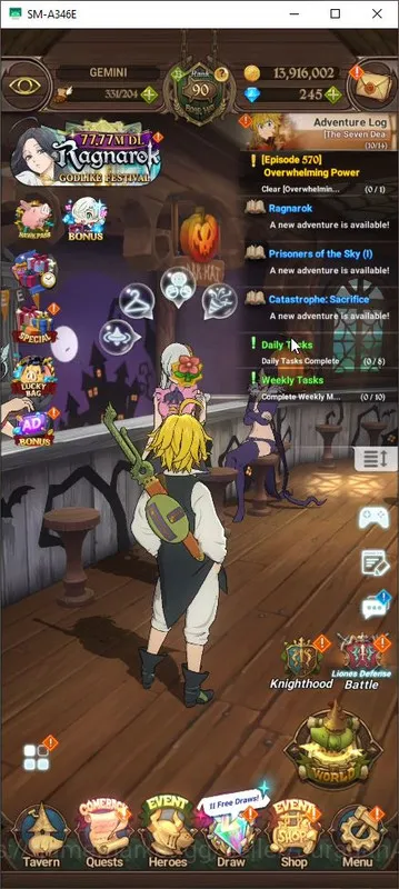 Asia |3,2M CC|1 LR + 9 UR + Collab TOG| Elizabeth,Goddess,Elimeli,Lancelot,Thor, Sabunak,Gowther,Mael,Etc|Code Only| (SDS2308) The Seven Deadly Sins: Grand Cross Accounts Midgame Asia |3,2M CC|1 LR + 9 UR + Collab TOG