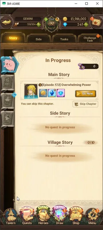 The Seven Deadly Sins: Grand Cross Accounts Midgame Asia |3,2M CC|1 LR + 9 UR + Collab TOG 2