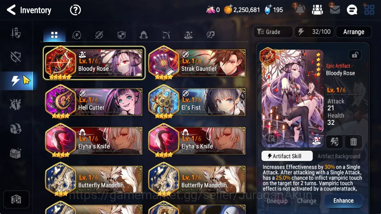 Epic Seven Starter Global Unverif|Fresh Starter|Low Progres|2ML (Hars image 1