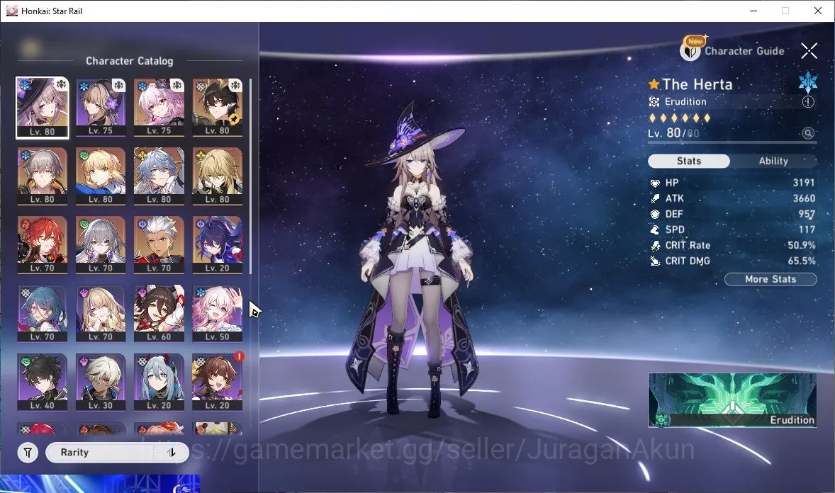 Honkai Star Rail Accounts Mid Game ASIA|TL64| 7 Limited |[Dan HengPT+Sign,Archer+Sign,Evernight,Saber,Sunday,Luocha,ETC]| MC 3
