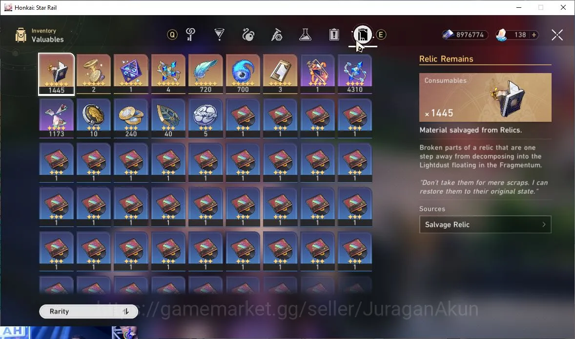 Honkai Star Rail Accounts Mid Game ASIA|TL64| 7 Limited |[Dan HengPT+Sign,Archer+Sign,Evernight,Saber,Sunday,Luocha,ETC]| MC 4