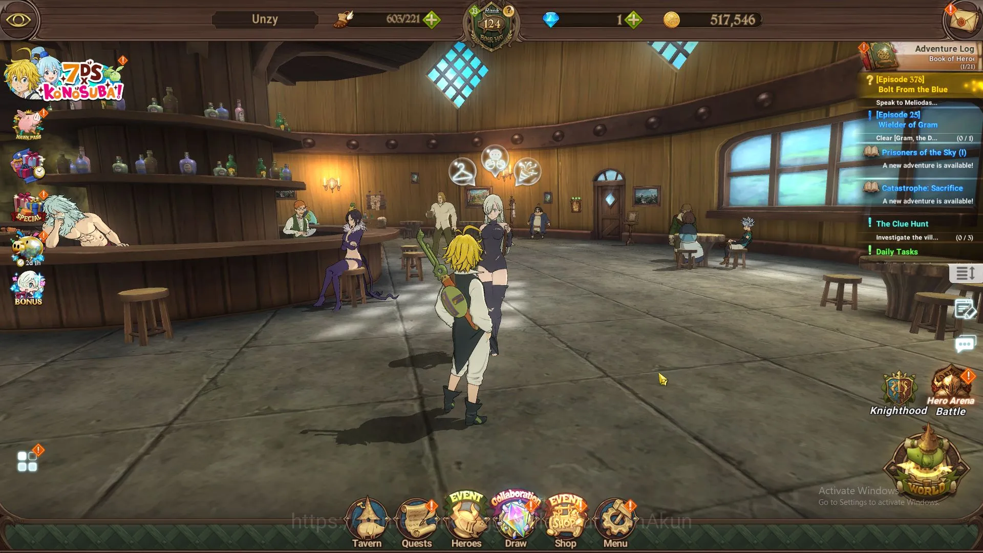 The Seven Deadly Sins: Grand Cross Midgame Global|4,7M CC|2LR+8UR+Many Collabs|Cusack,Elizabe image 1
