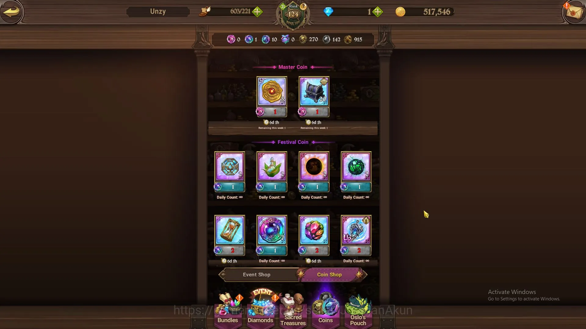 The Seven Deadly Sins: Grand Cross Accounts Midgame Global|4,7M CC|2LR+8UR+Many 6