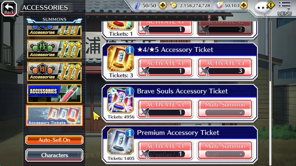 Bleach: Brave Souls Accounts GBL|50K Orbs+Senkaimon Quest|Santa Society(Giselle image 5