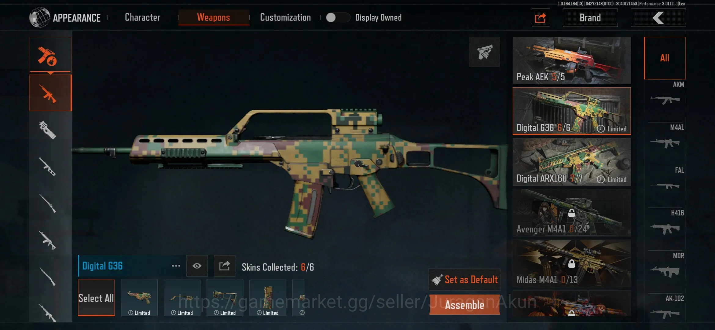 Arena Breakout Accounts Mid-Tier [MOBILE] SV 22.7M | Koen 17.4M | Skin AEK,G36,ARX160,MP5,M110 | Many Guns and Equip|Log 3