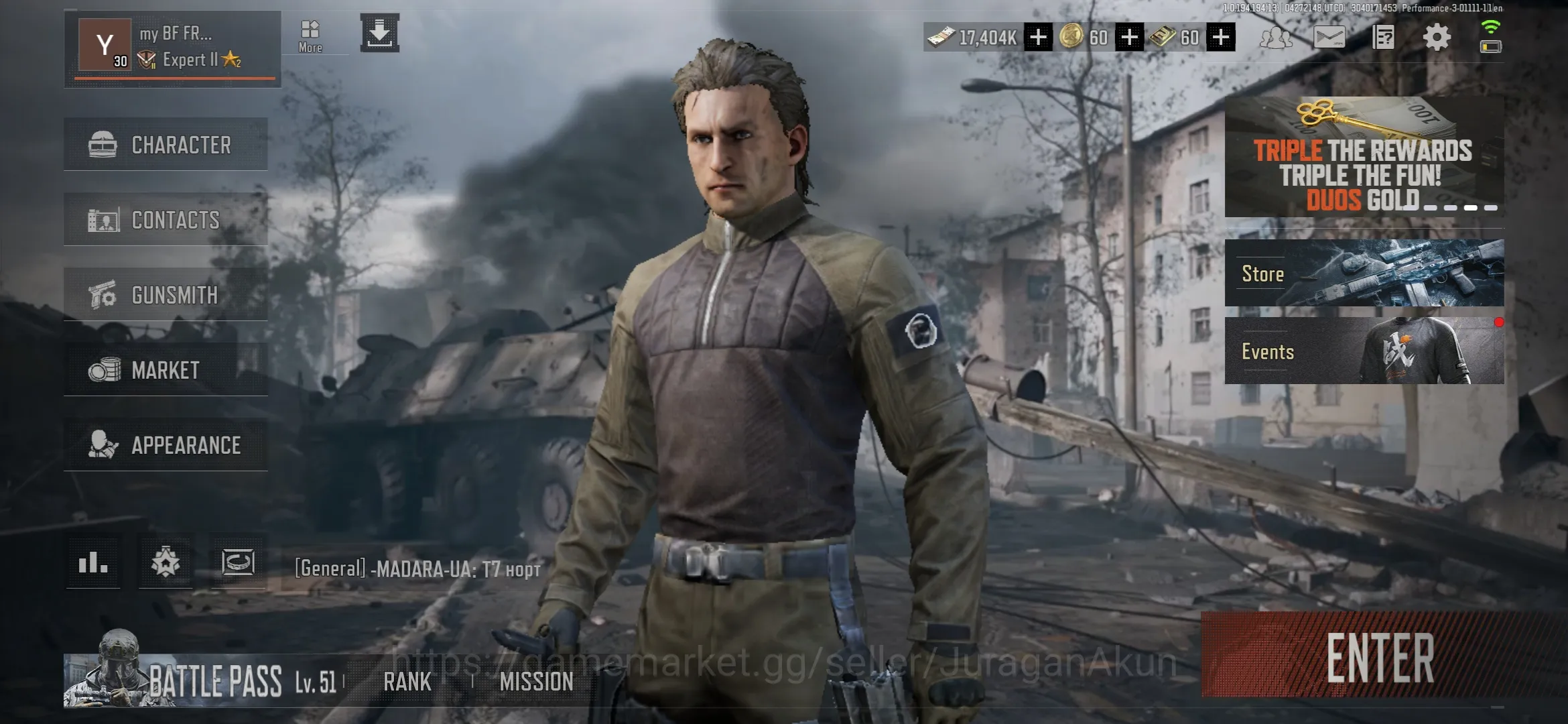 Arena Breakout Accounts Mid-Tier [MOBILE] SV 22.7M | Koen 17.4M | Skin AEK,G36,ARX160,MP5,M110 | Many Guns and Equip|Log 5