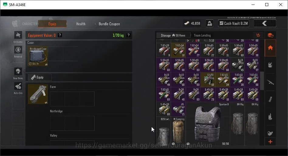 Arena Breakout Accounts Starter [MOBILE] Lvl 21 |SV 10,2M|CV 8,2M|B4 Tac,Travel BPack|Forest MP5,Grave Mosin,Viper 3
